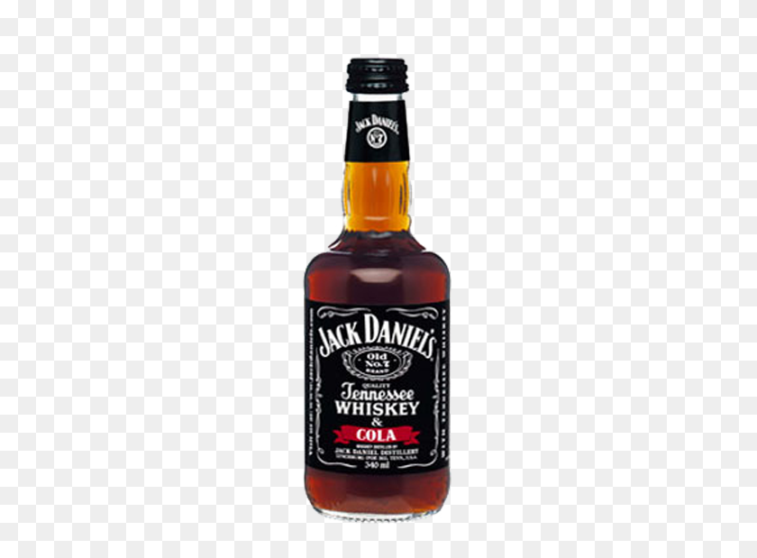 312x559 Jack Daniels Cola Bottles - Whiskey Bottle PNG