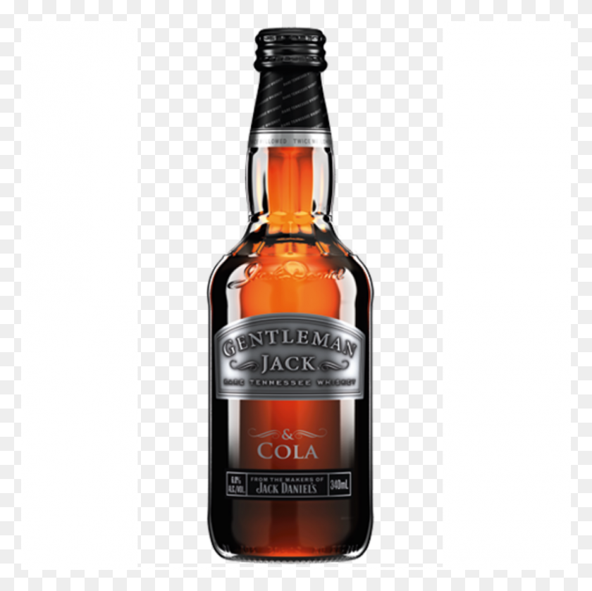 1000x1000 Jack Daniels Gentleman Jack Cola Bottle - Jack Daniels Bottle PNG