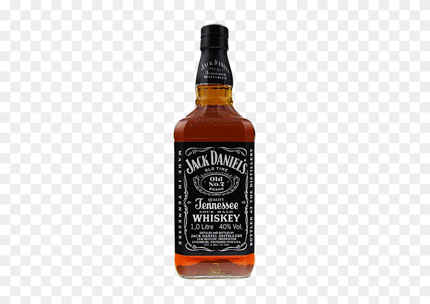 179x535 Jack Daniels Tennessee Whiskey Liter - Jack Daniels PNG