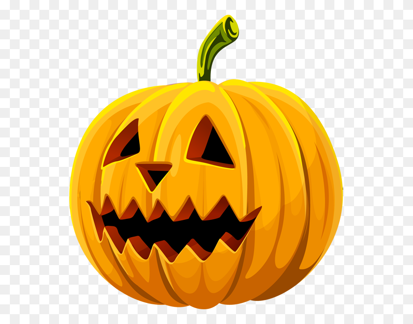 557x600 Imágenes Prediseñadas De Jack O Lantern - Scary Pumpkin Clipart
