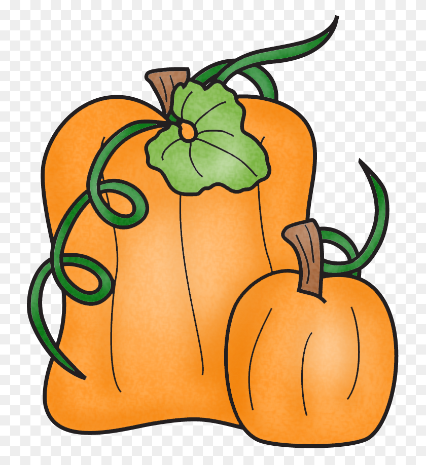 733x858 Jack O' Lantern Gourd Calabaza Clip Art Pumpkin - Gourd Clipart