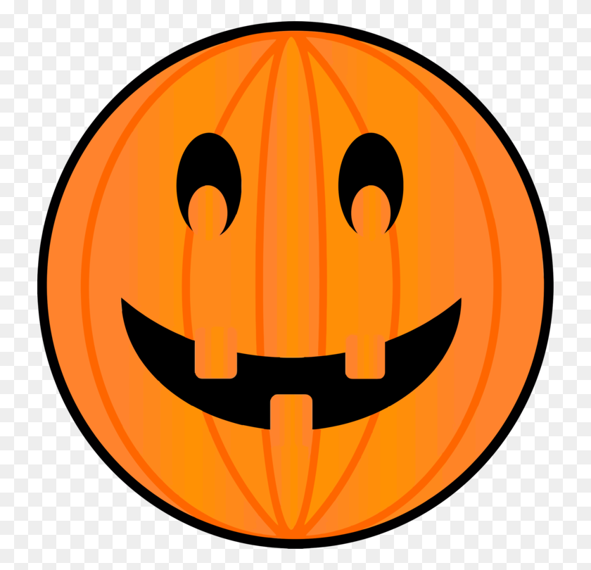 734x750 Jack O' Lantern Halloween Pumpkin Computer Icons Symbol Free - Row Of Pumpkins Clipart