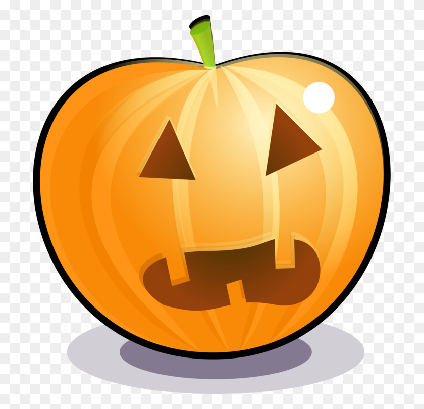 709x750 Jack O' Lantern Halloween Pumpkins Drawing - Pumpkins PNG