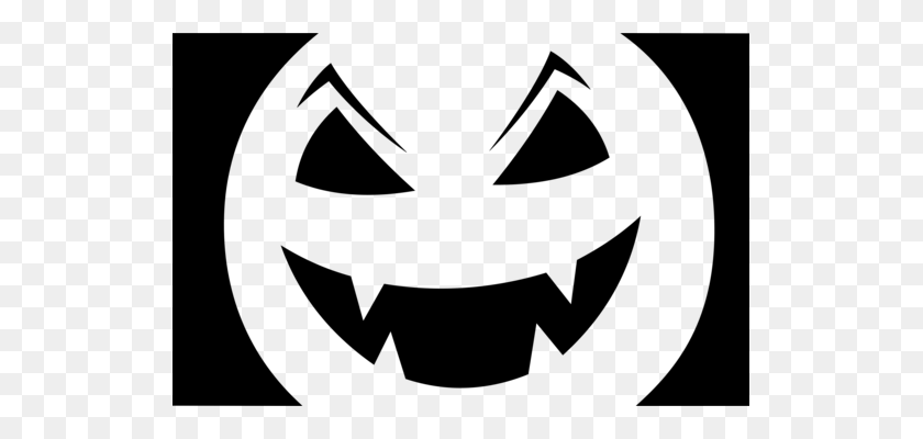 525x340 Jack O 'Lantern Halloween Pumpkins Disfraz De Halloween Gratis - Jack O Lantern Clipart Blanco Y Negro