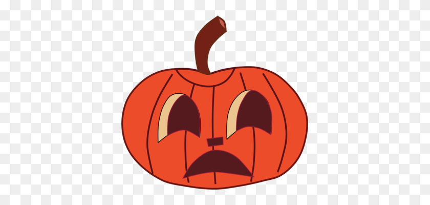 365x340 Jack O' Lantern Halloween Trick Or Treating Carving Free - Jack O Lantern Face Clipart