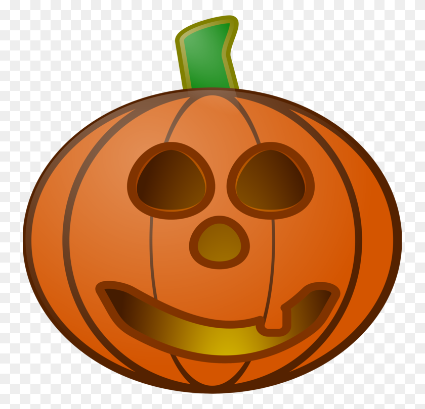 749x750 Jack O 'Lantern Тыква Cucurbita Pepo Gourd Halloween Free - Ряд Тыкв Клипарт