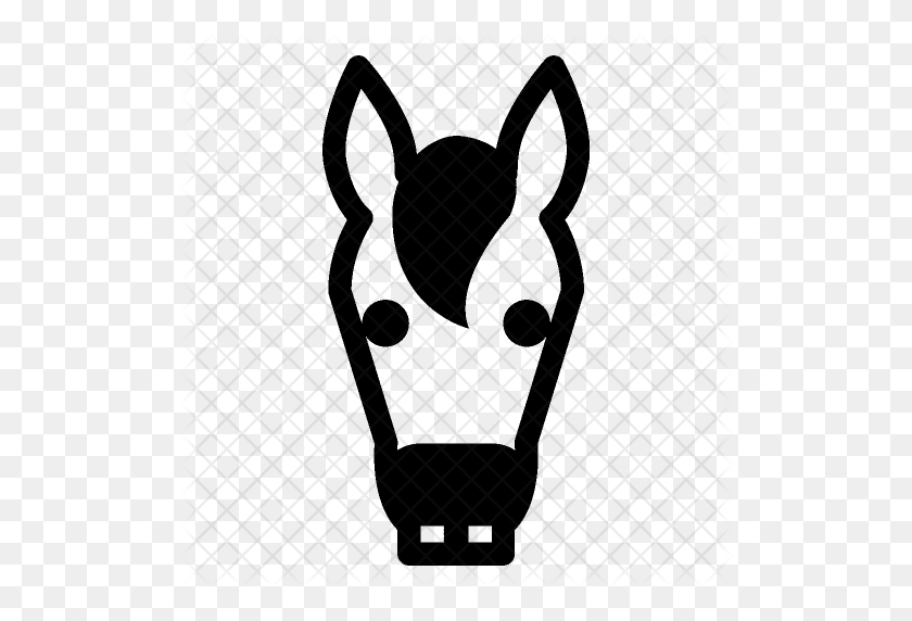 512x512 Jackass Clipart Public Service - Donkey Clipart Black And White