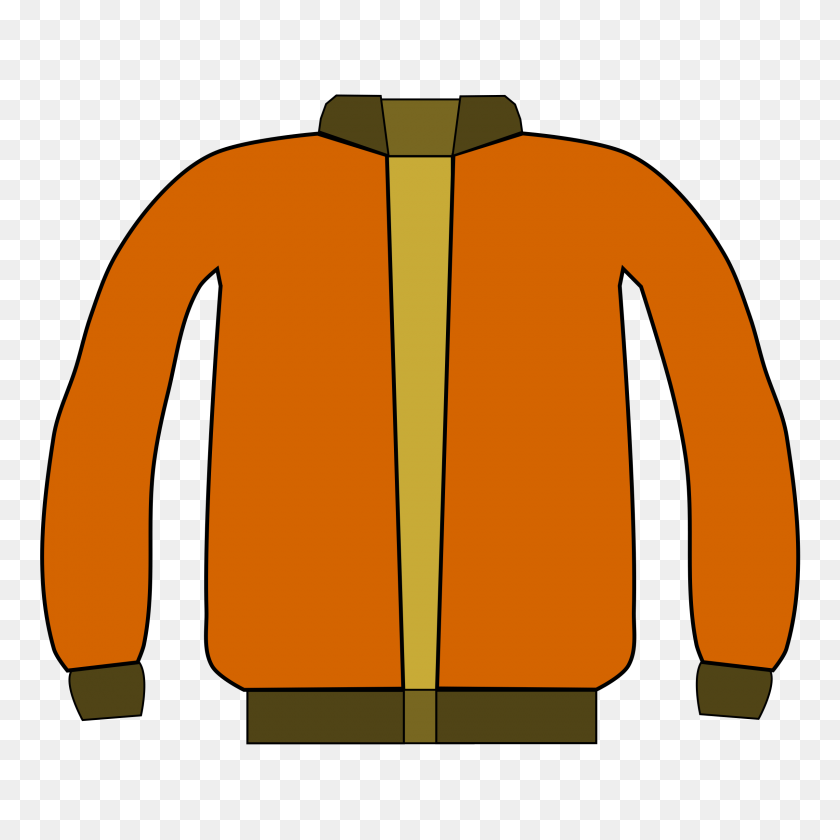 2400x2400 Jacket Clipart Animated - Sweatshirt Clipart