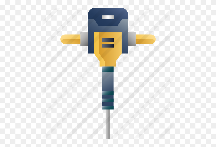512x512 Jackhammer - Construction Tools PNG
