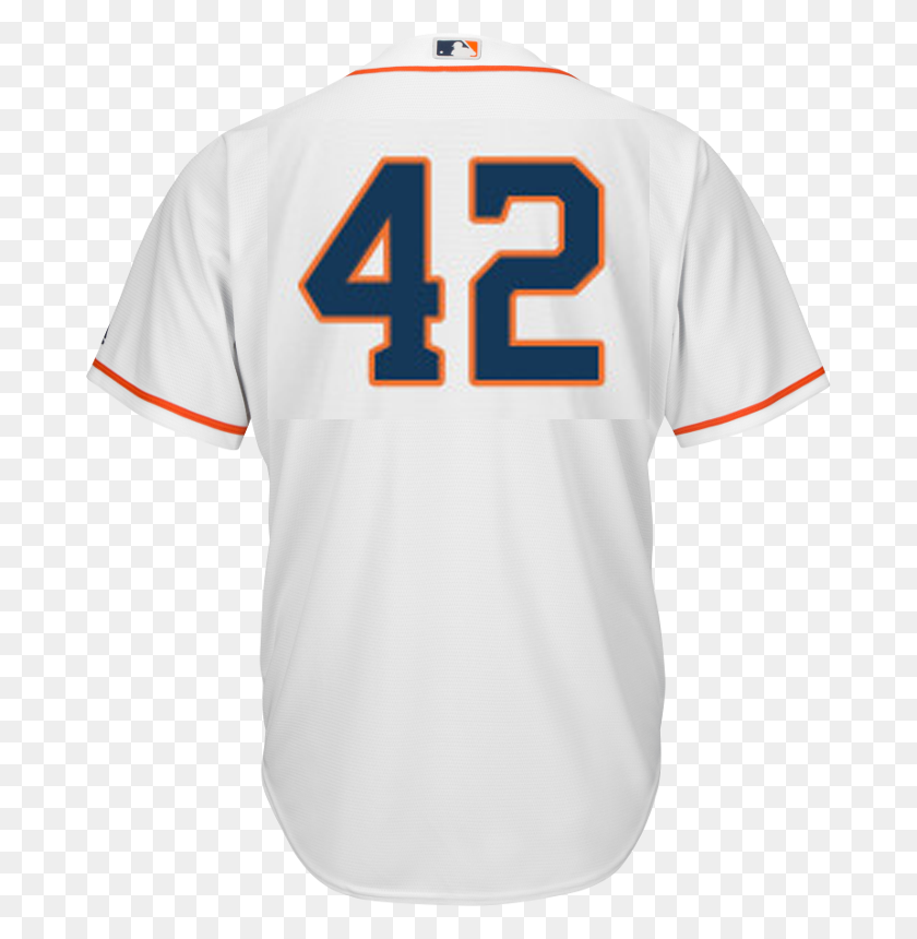 682x800 Jackie Robinson Day Jersey - Houston Astros PNG