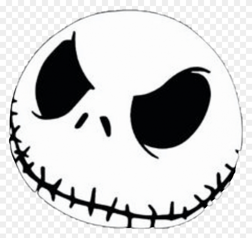 1239x1168 Jackskellington Thenightmarebeforechristmas Halloween - Jack Skellington Face PNG