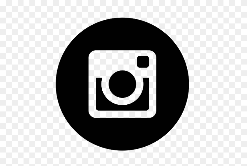 506x506 Jackson's Five Star Catering - Instagram Logo PNG Black