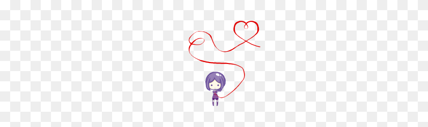 190x190 Jadu Red String Of Fate - Red String PNG