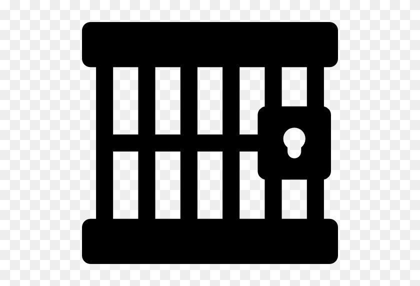 512x512 Тюрьма - Тюремная Ячейка Клипарт