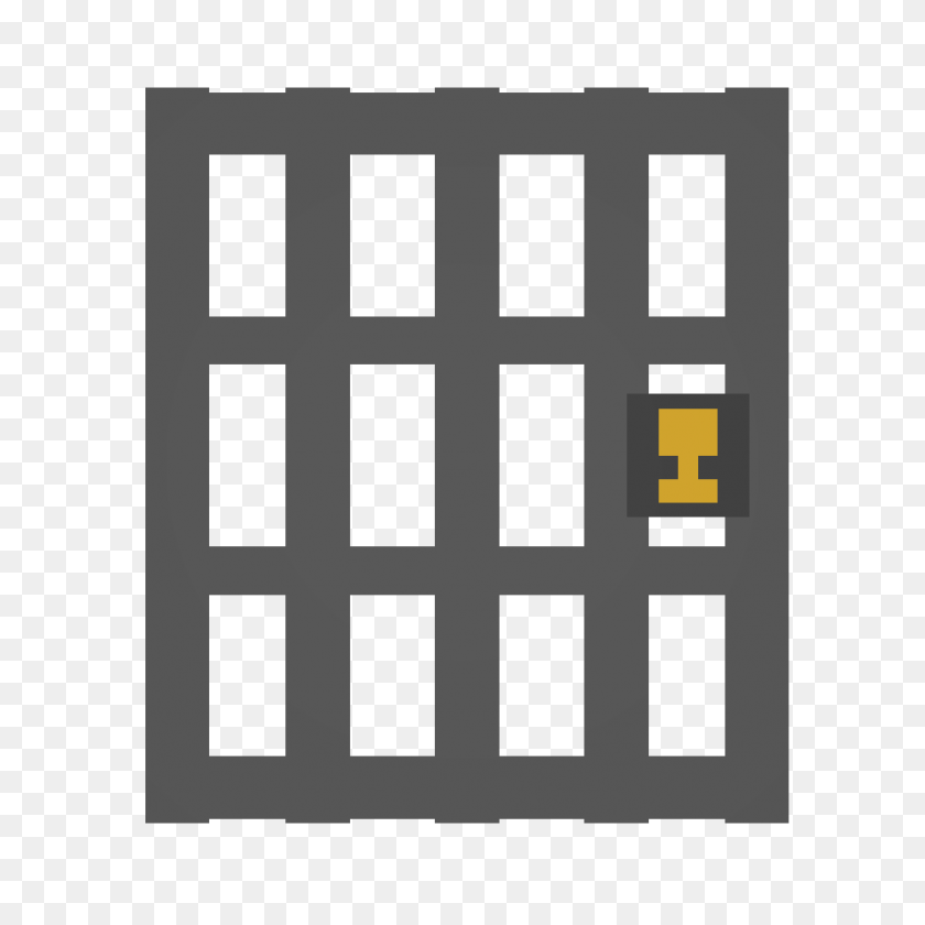1024x1024 Дверь Тюрьмы Вики Базы Данных Неперевёрнутых Предметов - Неперевёрнутый Png
