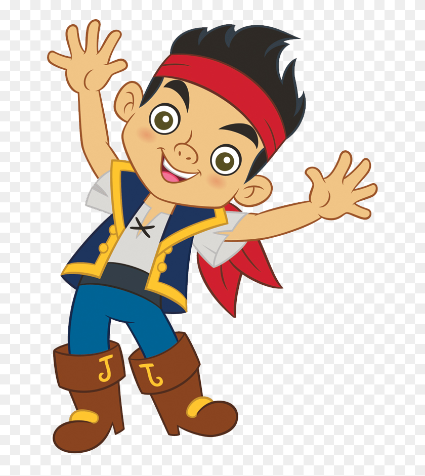 686x881 Jake Joy Girl In Pirates, Pirate Party - Jake And The Neverland Pirates Clipart