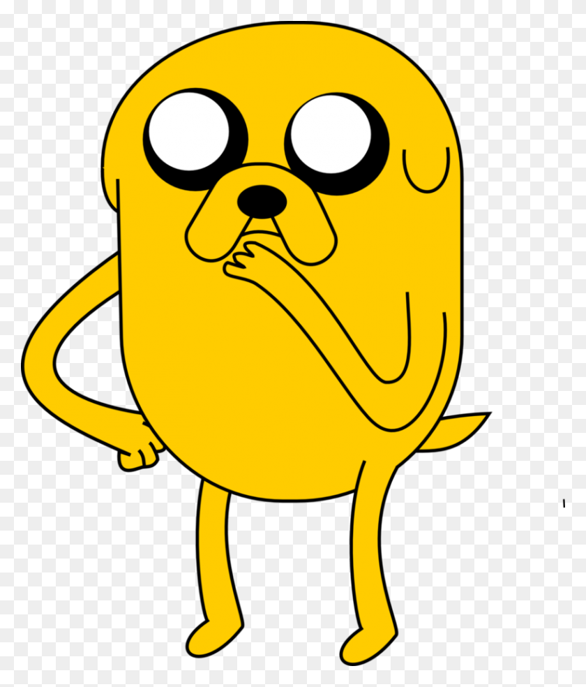 821x973 Jake The Dog Cartoon Characters Adventure Time - Dog Cartoon PNG