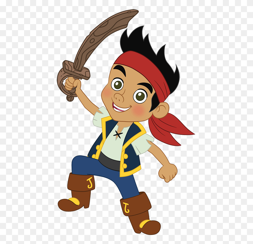 468x750 Jake The Never Land Pirates Clipart - Jake And The Neverland Pirates Clipart