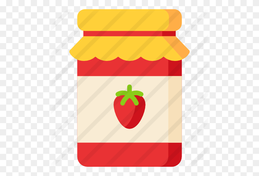 512x512 Jam - Strawberry Jam Clipart