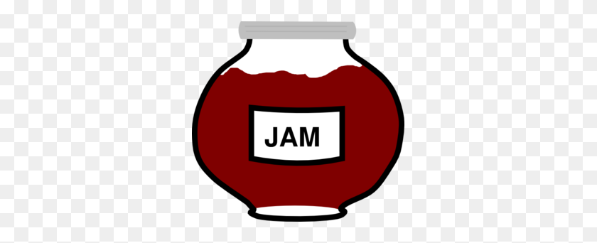 299x282 Jam Jar Png Hd Transparent Jam Jar Hd Images - Peanut Butter Jar Clipart