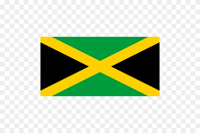 500x500 Bandera De Jamaica - Bandera De Jamaica Png
