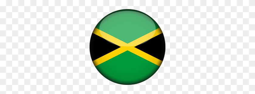 250x250 Jamaica Flag Clipart - Jamaica Clipart
