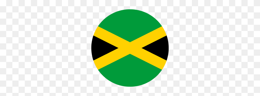 250x250 Jamaica Flag Clipart - Jamaica Flag PNG