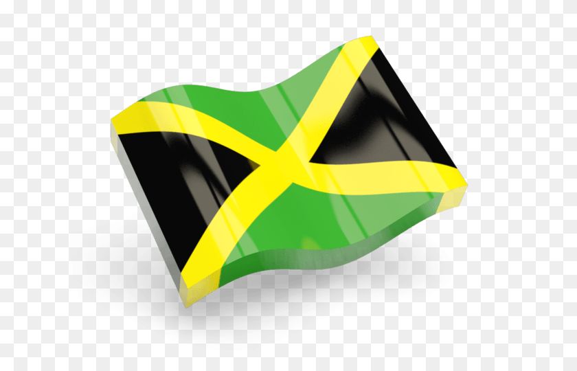 640x480 Значок Флага Ямайки Волна Прозрачный Png - Ямайка Png