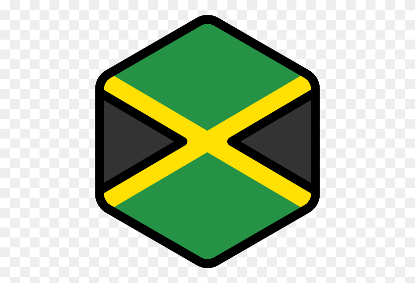 512x512 Ямайка, Флаг, Значок - Флаг Ямайки Png