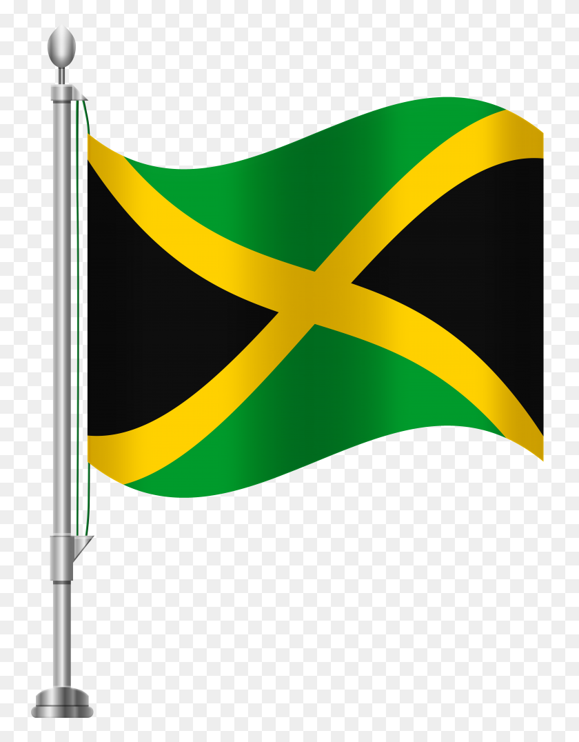 6141x8000 Jamaica Flag Png Clip Art - Pole PNG