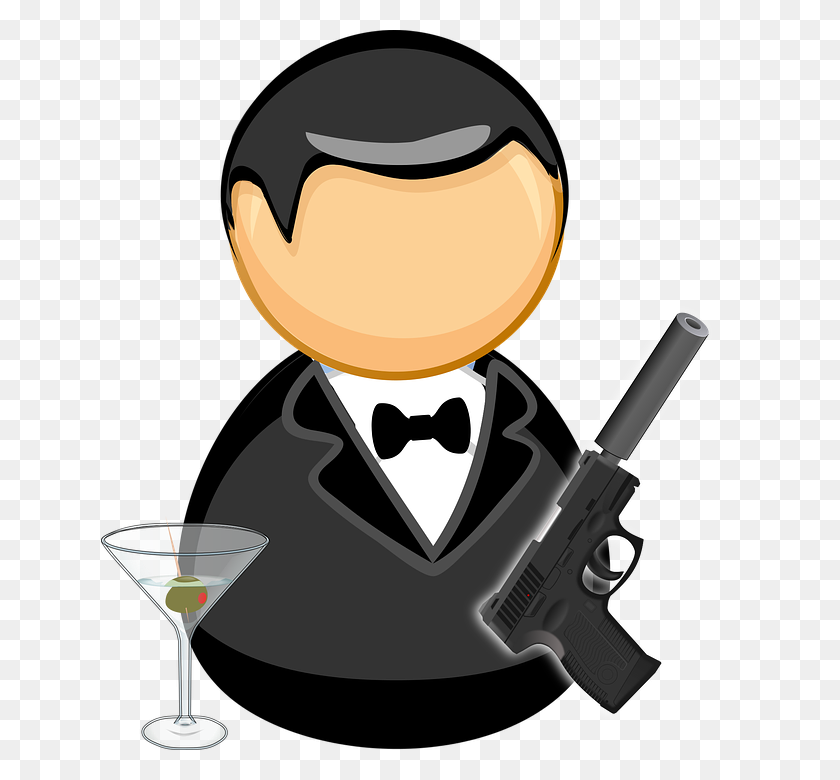 638x720 James Bond Clipart Look At James Bond Clip Art Images - Travel Agent Clipart