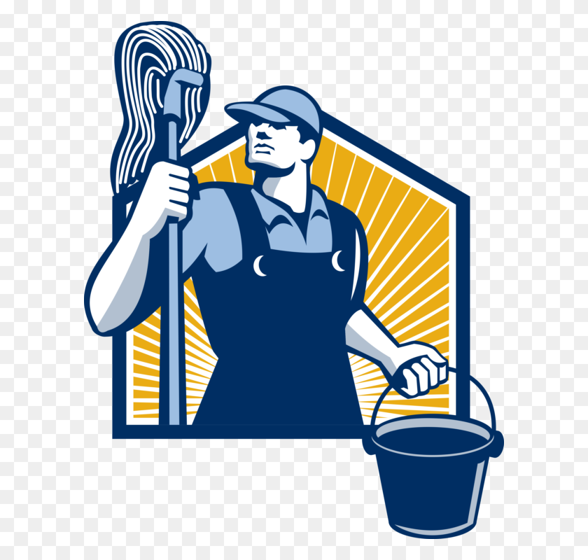 600x740 Janitor Clipart Clean Up Crew - Raft Clipart
