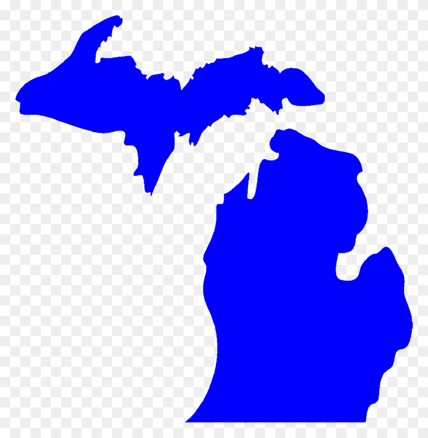1149x1179 January Michigan U S Statehood Anniversaries - Michigan Outline PNG