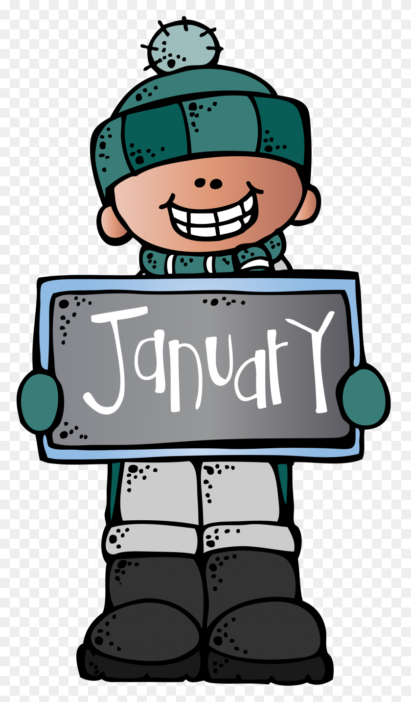 1704x3000 Enero Mkb C Melonheadz Illustrating Llc Coloreado - Free January Clipart