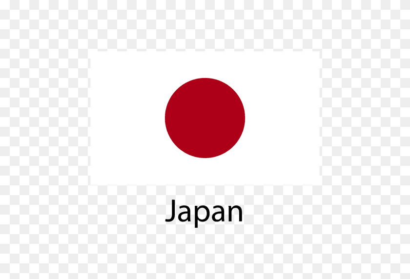 512x512 Bandera Nacional De Japón - Bandera De Japón Png