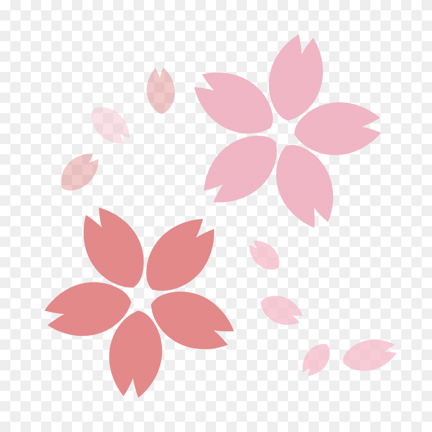 1819x1819 Japanese Culture Japanese Language School - Sakura Petals PNG