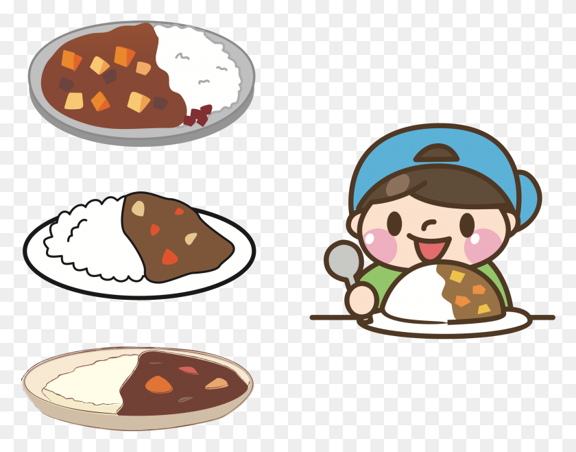 2400x1844 Japanese Curry Rice Icons Png - Rice PNG