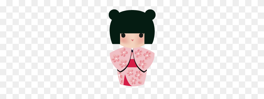 256x256 Japanese Doll Icon - Doll PNG