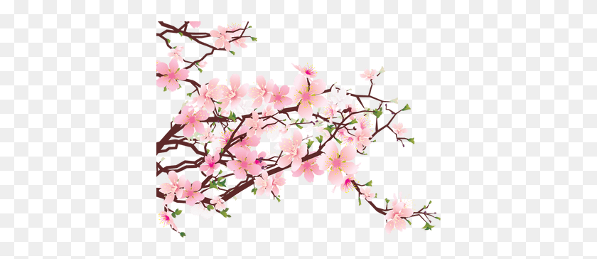 400x304 Flores Japonesas Png / Flores Png