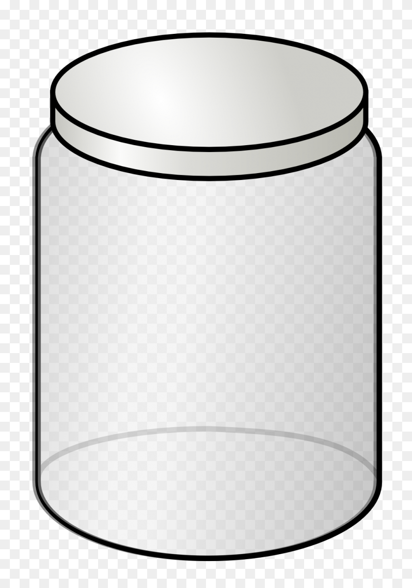 999x1460 Jar Clipart - Empty Box Clipart