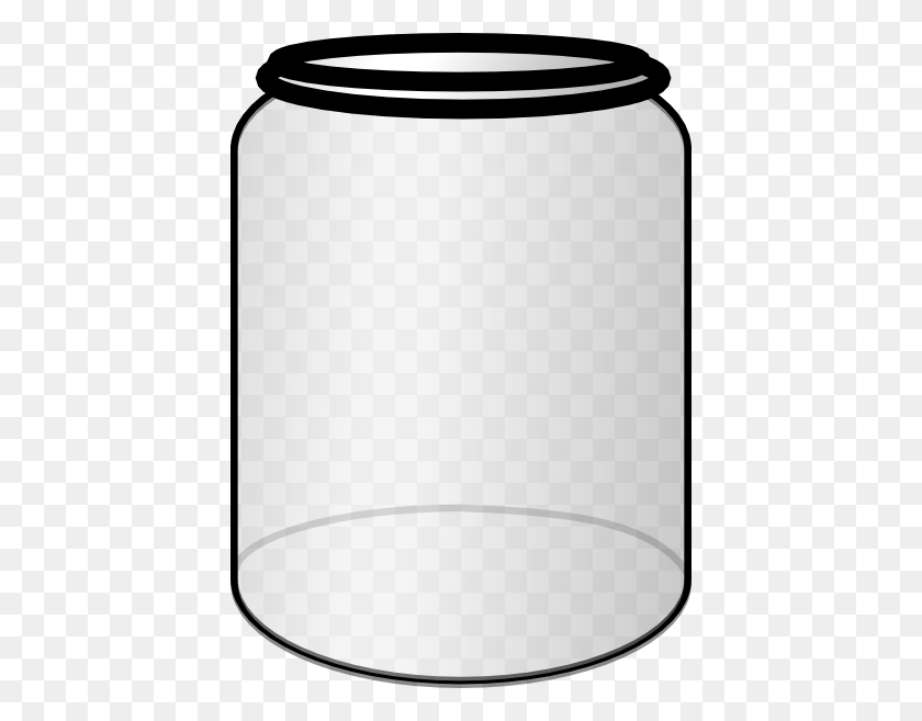 420x597 Jar Clipart Empty - Empty Clipart