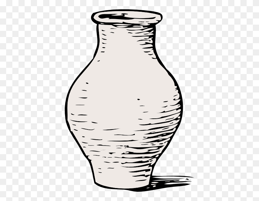420x592 Jar Clipart Empty Vase - Empty Bottle Clipart