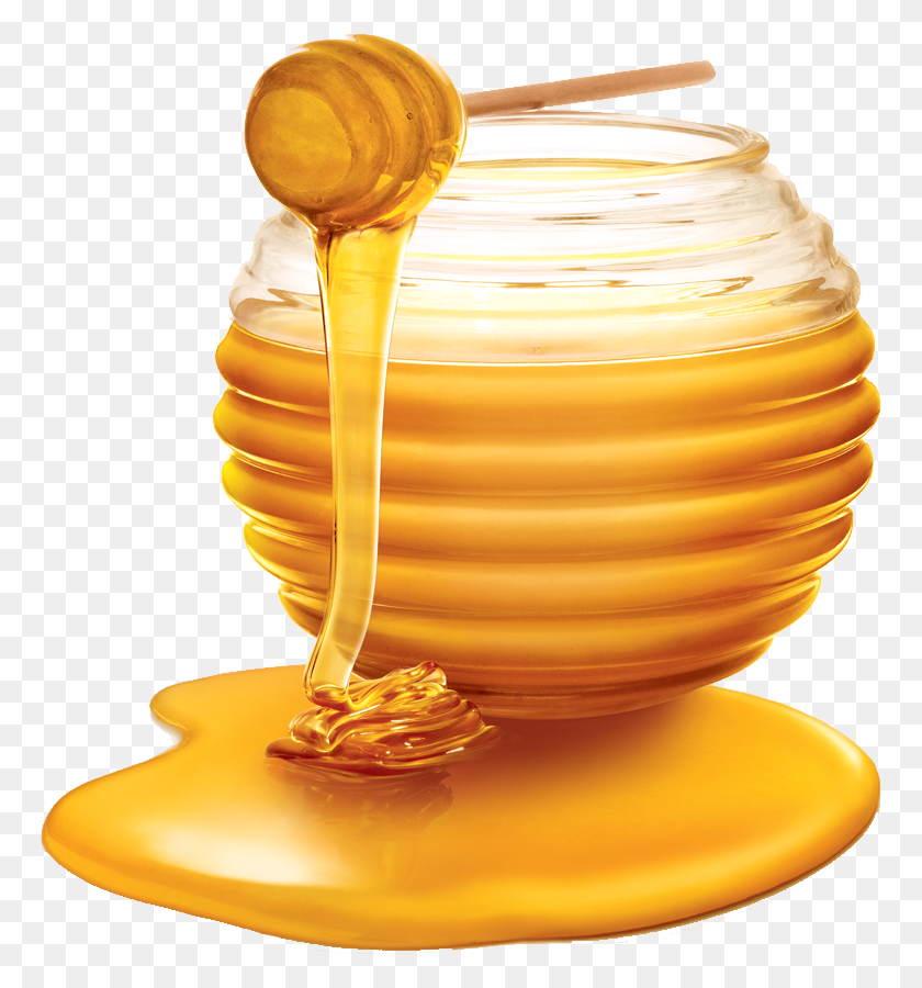 766x840 Jar Of Honey Transparent Png - Honey Jar PNG