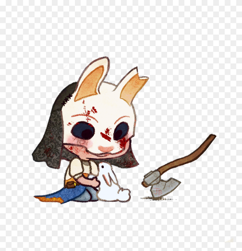 962x1001 Jasmine Blogg On Twitter Chibi Of The Huntress From Dead - Dead By Daylight PNG