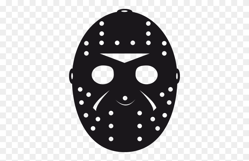 374x484 Jason Friday The Wall Sticker - Friday The 13th PNG