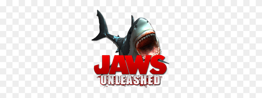 256x256 Пользовательский Значок Jaws Unleashed - Челюсти Png