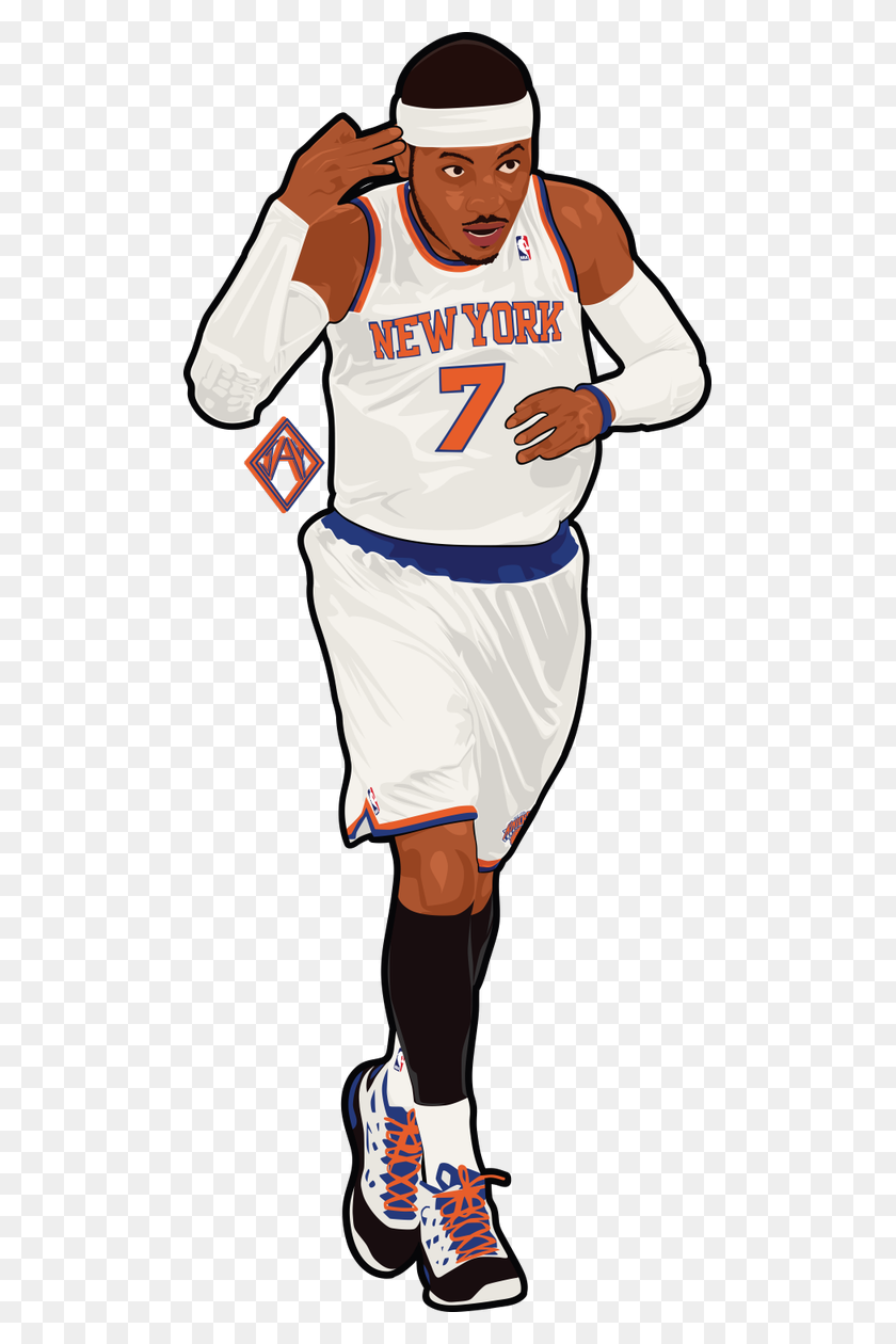 495x1200 Jay - Carmelo Anthony Png