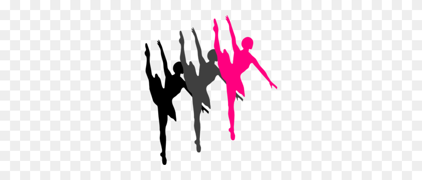 264x298 Jazz Dancer Clipart Silhouette - Cabaret Clipart