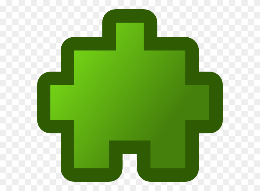 600x559 Jean Victor Baln Puzzle Green Clip Art Free Vector - Denim Clipart