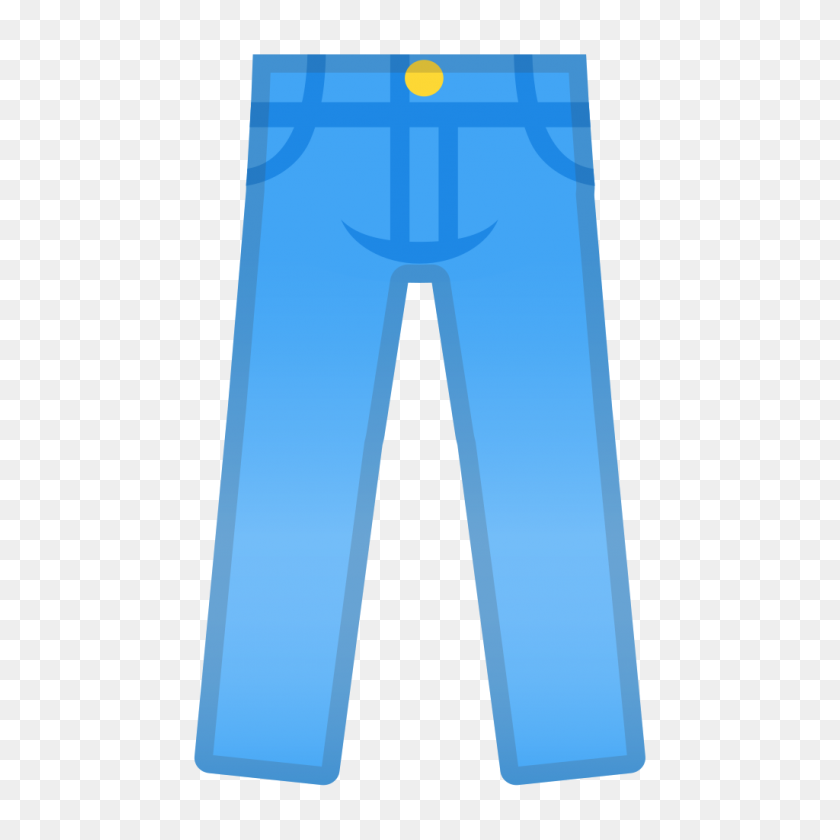 1024x1024 Jeans Icon Noto Emoji Clothing Objects Iconset Google - Jeans PNG